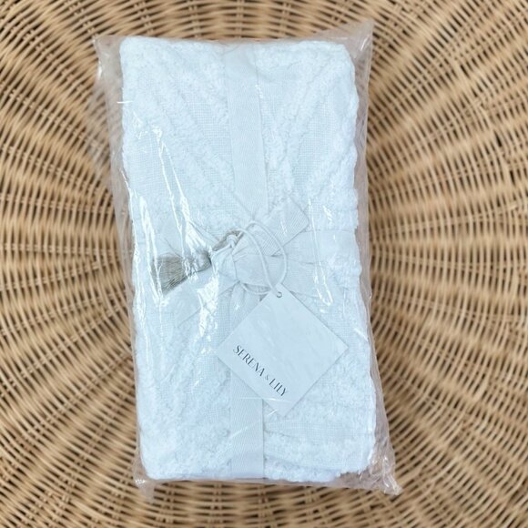 NEW Serena & Lily Marion Euro Pillow Sham-White - Picture 3 of 3